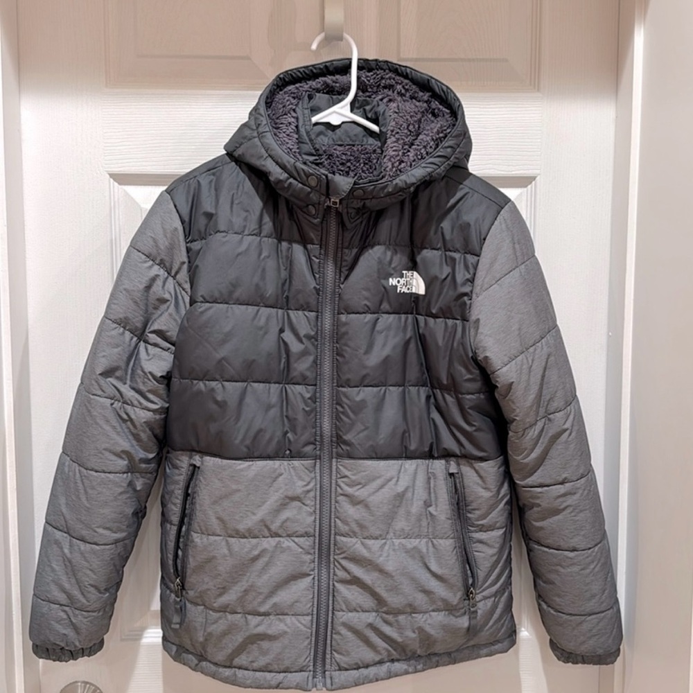 Boys large reversible NorthFace winter jacket